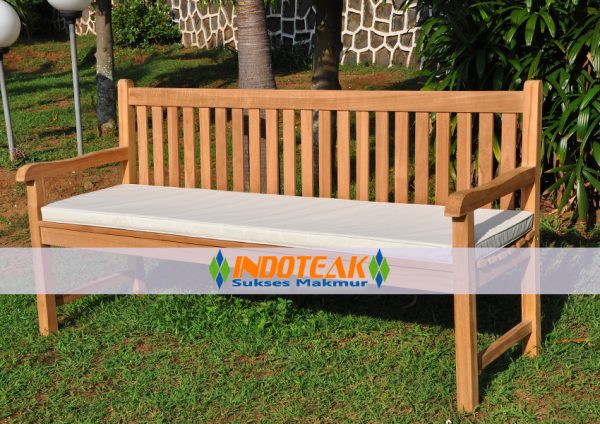 Cushion Java Bench 180CM  Antique White Color