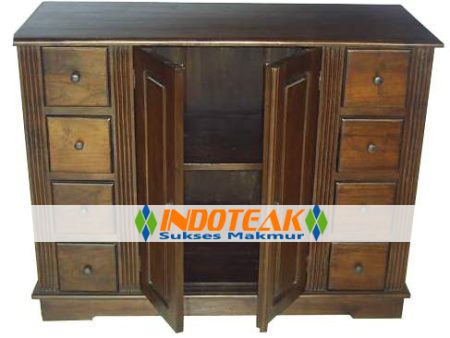 Teak Cabinet Player