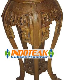 Teak Pot Guci